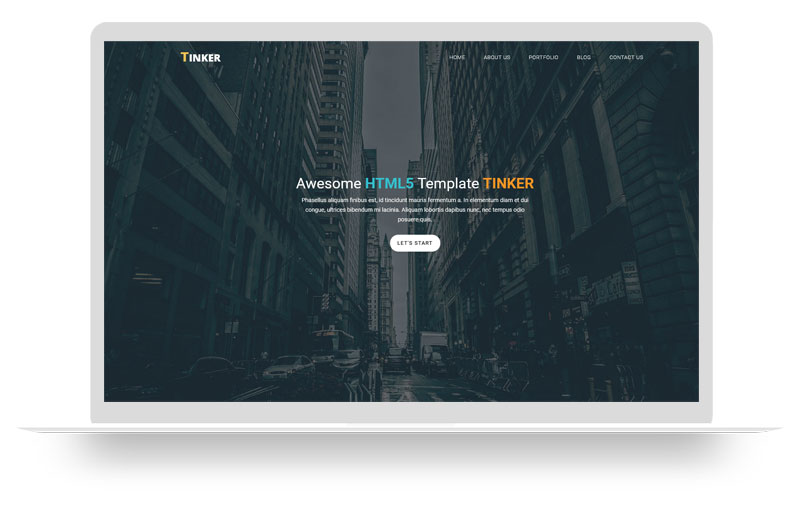 HTMl5地產建筑公司網站模板